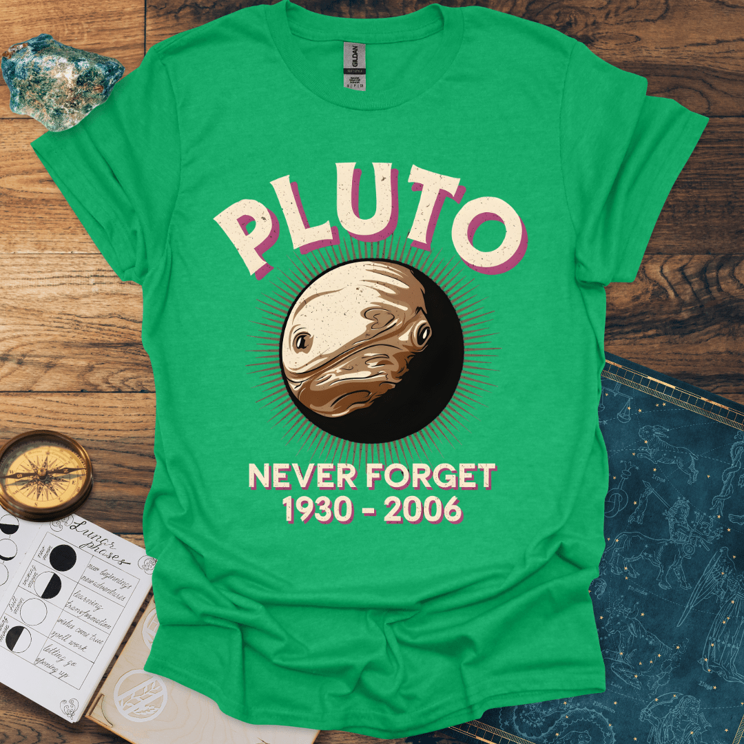 Pluto Never Forget T-Shirt