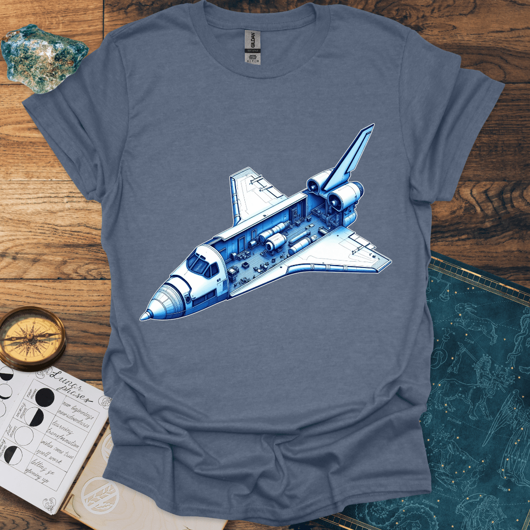 Shuttle Blueprint T-Shirt