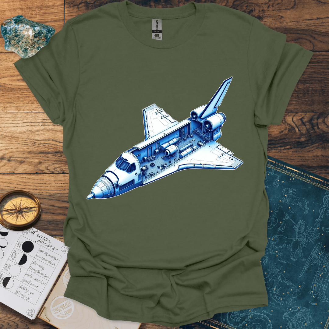 Shuttle Blueprint T-Shirt