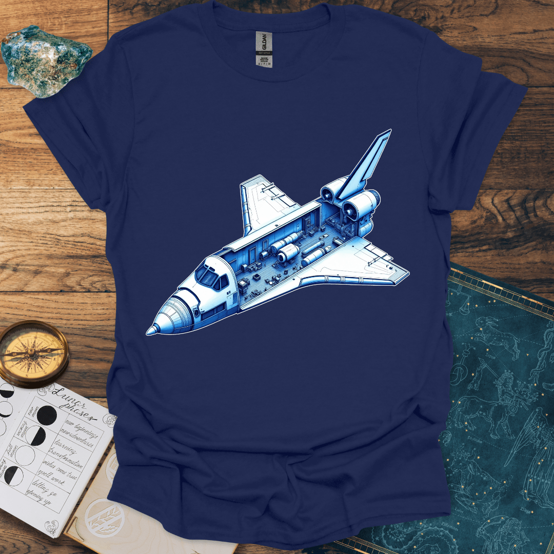 Shuttle Blueprint T-Shirt