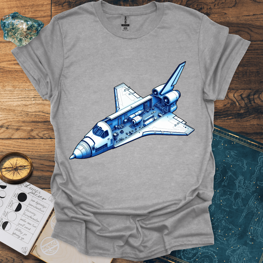 Shuttle Blueprint T-Shirt