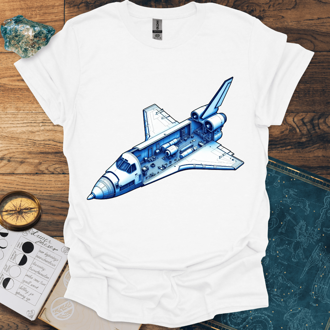 Shuttle Blueprint T-Shirt